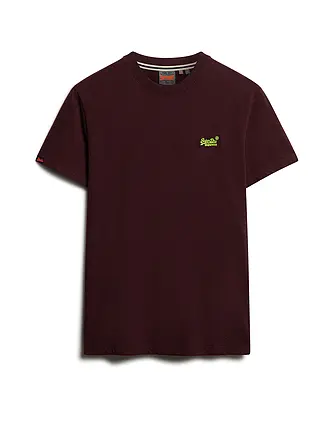 SUPERDRY | Produktname: Camiseta | dunkelrot